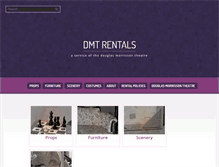 Tablet Screenshot of dmtrentals.org